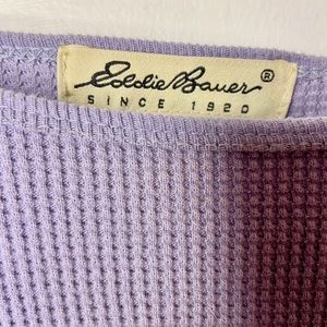Eddie Bauer waffle knit shirt